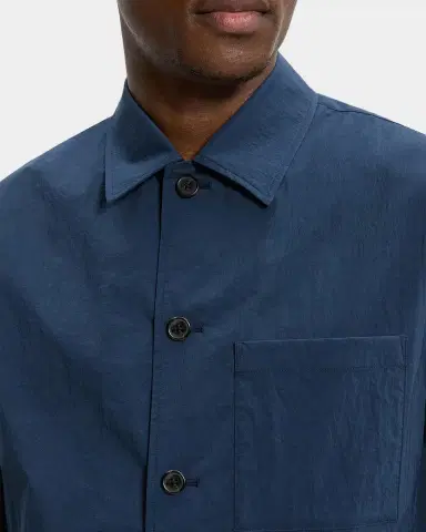 Theory Men's Woven Overshirt | Thumbnail 5 Theory Men's Woven Overshirt | Thumbnail 5
