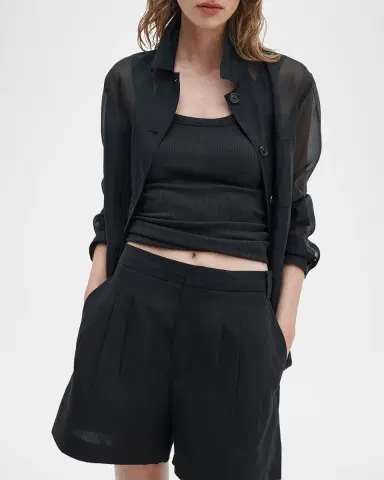 rag & bone Chappell Linen Shorts | Thumbnail 4 rag & bone Chappell Linen Shorts | Thumbnail 4