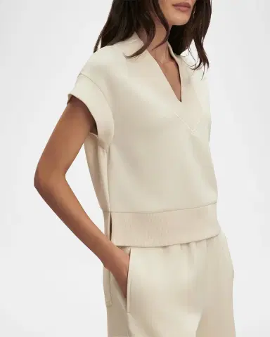 Varley Gracee Cap Sleeve DoubleSoft Jersey Tank | Thumbnail 4 Varley Gracee Cap Sleeve DoubleSoft Jersey Tank | Thumbnail 4