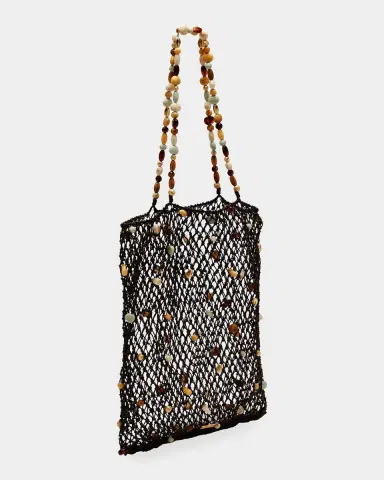 Cult Gaia Mercier Beaded Leather Tote Bag | Thumbnail 7 Cult Gaia Mercier Beaded Leather Tote Bag | Thumbnail 7