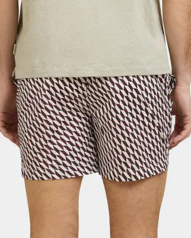 Onia Men 's Charles Geometric 5 '' Swim Trunks | Thumbnail 3 Onia Men 's Charles Geometric 5 '' Swim Trunks | Thumbnail 3