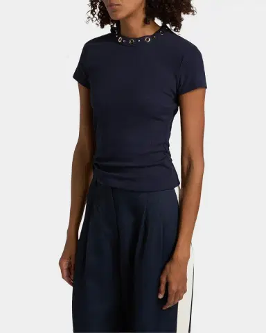 Generation Love Tate Grommet Rib-Knit Top | Thumbnail 7 Generation Love Tate Grommet Rib-Knit Top | Thumbnail 7