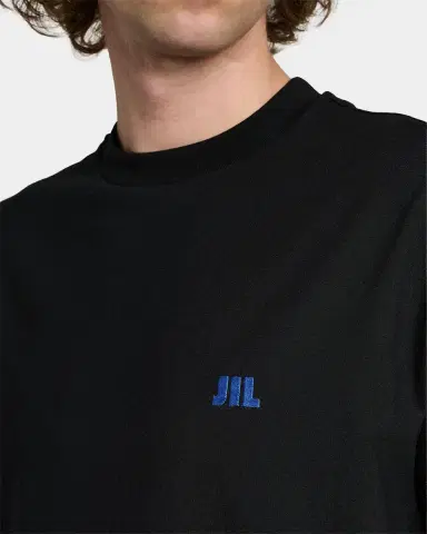 Jil Sander Men 's Embroidered Logo Crewneck T-Shirt | Thumbnail 5 Jil Sander Men 's Embroidered Logo Crewneck T-Shirt | Thumbnail 5