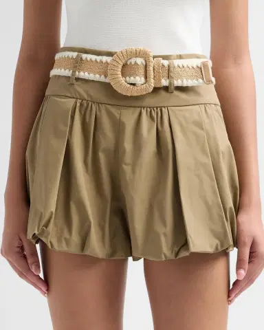 Cara Cara Ray Belted Bubble Shorts | Thumbnail 5 Cara Cara Ray Belted Bubble Shorts | Thumbnail 5