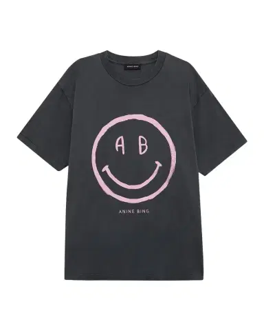 ANINE BING Cade Graphic Cotton T-Shirt | Thumbnail 1 ANINE BING Cade Graphic Cotton T-Shirt | Thumbnail 1