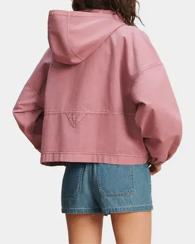 Veronica Beard Cunningham Button-Front Cotton Pullover Jacket | Thumbnail 3 Veronica Beard Cunningham Button-Front Cotton Pullover Jacket | Thumbnail 3