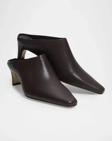 Staud Wally 55MM Leather Mules | Thumbnail 5 Staud Wally 55MM Leather Mules | Thumbnail 5
