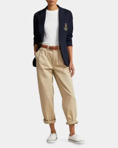 Polo Ralph Lauren Double-Knit One-Button Blazer | Thumbnail 2 Polo Ralph Lauren Double-Knit One-Button Blazer | Thumbnail 2