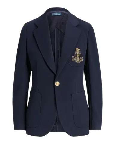Polo Ralph Lauren Double-Knit One-Button Blazer | Thumbnail 1 Polo Ralph Lauren Double-Knit One-Button Blazer | Thumbnail 1