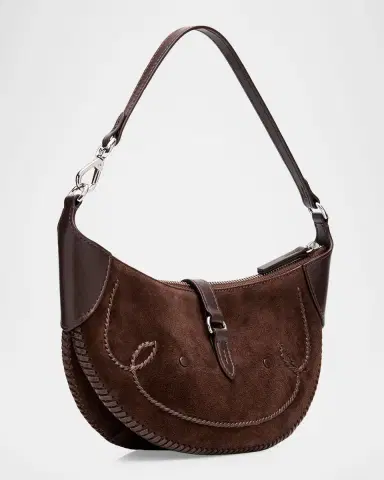 Polo Ralph Lauren Polo ID Western Suede Shoulder Bag | Thumbnail 3 Polo Ralph Lauren Polo ID Western Suede Shoulder Bag | Thumbnail 3