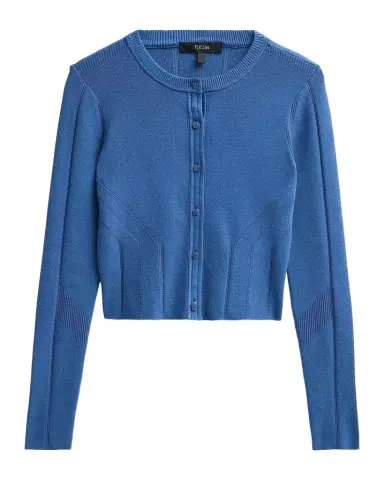 Toccin Vicki Crop Fitted Cardigan | Thumbnail 1 Toccin Vicki Crop Fitted Cardigan | Thumbnail 1