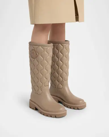 Moncler Kickstream Quilted Mid-Calf Boots | Thumbnail 2 Moncler Kickstream Quilted Mid-Calf Boots | Thumbnail 2