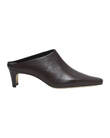 Staud Wally 55MM Leather Mules | Thumbnail 1 Staud Wally 55MM Leather Mules | Thumbnail 1