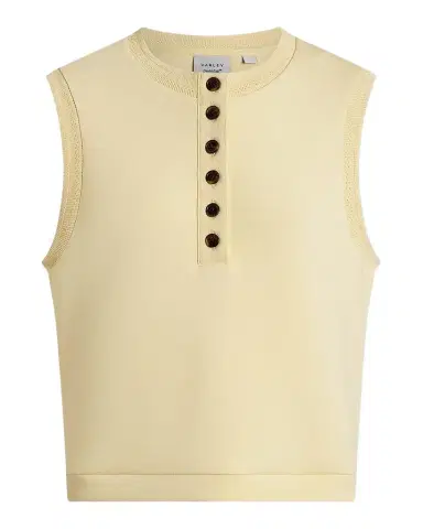 Varley Marla Button-Front Crop Tank | Thumbnail 1 Varley Marla Button-Front Crop Tank | Thumbnail 1