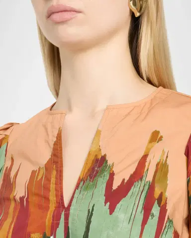 Ulla Johnson Florielle Floral Cotton Top | Thumbnail 5 Ulla Johnson Florielle Floral Cotton Top | Thumbnail 5