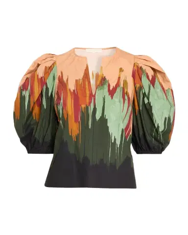 Ulla Johnson Florielle Floral Cotton Top | Thumbnail 1 Ulla Johnson Florielle Floral Cotton Top | Thumbnail 1