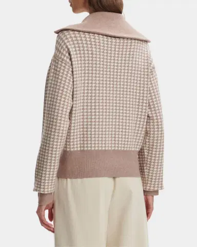 Varley Ablett Houndstooth Jacquard Jacket | Thumbnail 3 Varley Ablett Houndstooth Jacquard Jacket | Thumbnail 3