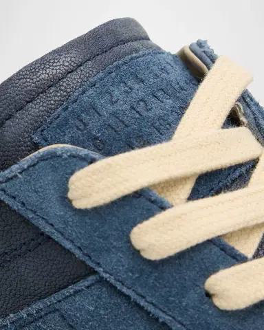 Maison Margiela Replica Mixed Leather Low-Top Sneakers | Thumbnail 5 Maison Margiela Replica Mixed Leather Low-Top Sneakers | Thumbnail 5