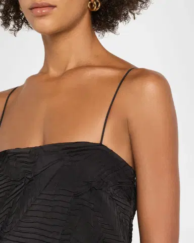 Ulla Johnson Landscape Textured Satin Maxi Dress | Thumbnail 5 Ulla Johnson Landscape Textured Satin Maxi Dress | Thumbnail 5