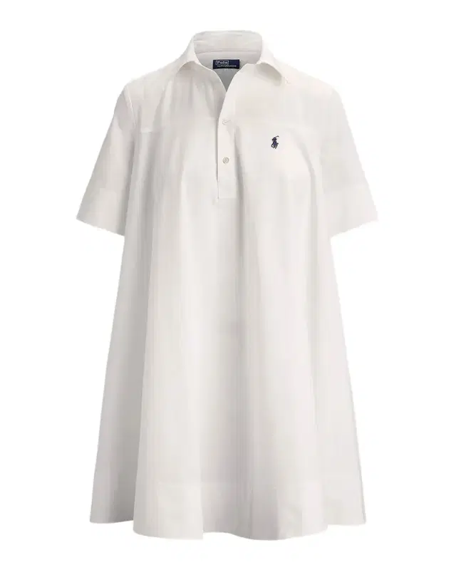 Cotton A-Line Mini Shirtdress Cotton A-Line Mini Shirtdress