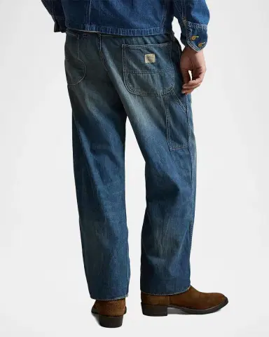 Polo Ralph Lauren Faded Five-Pocket Jeans | Thumbnail 3 Polo Ralph Lauren Faded Five-Pocket Jeans | Thumbnail 3