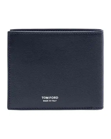 Tom Ford Men's Elongated T-Line Leather Bifold Wallet | Thumbnail 1 Tom Ford Men's Elongated T-Line Leather Bifold Wallet | Thumbnail 1