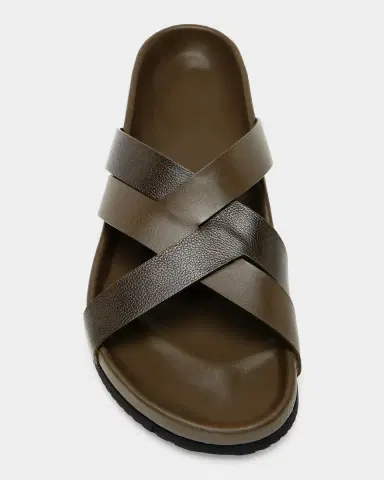 Tom Ford Men's Crisscross Strap Leather Sandals | Thumbnail 5 Tom Ford Men's Crisscross Strap Leather Sandals | Thumbnail 5