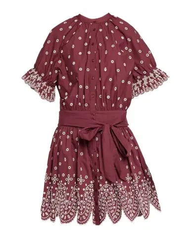 Essentiel Antwerp Kaylani Embroidered Mini Shirtdress | Thumbnail 1 Essentiel Antwerp Kaylani Embroidered Mini Shirtdress | Thumbnail 1