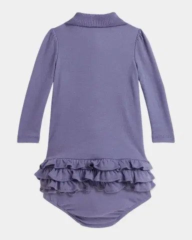 Ralph Lauren Girl's Polo Dress & Bloomers Set, Size 3M-24M | Thumbnail 2 Ralph Lauren Girl's Polo Dress & Bloomers Set, Size 3M-24M | Thumbnail 2