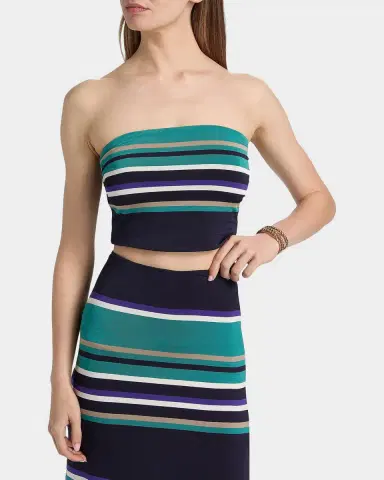 Ramy Brook Raya Striped Tube Top | Thumbnail 4 Ramy Brook Raya Striped Tube Top | Thumbnail 4