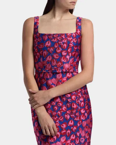 Wolford Bora Tulip Jacquard Knee-Length Dress | Thumbnail 5 Wolford Bora Tulip Jacquard Knee-Length Dress | Thumbnail 5
