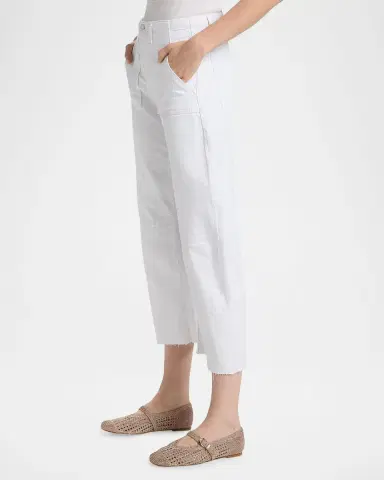 Le Jean Utility Soft Barrel Crop Jeans | Thumbnail 6 Le Jean Utility Soft Barrel Crop Jeans | Thumbnail 6