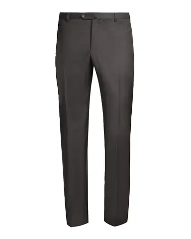 Isaia Men 's Gregory Basic Wool Trousers | Thumbnail 3 Isaia Men 's Gregory Basic Wool Trousers | Thumbnail 3