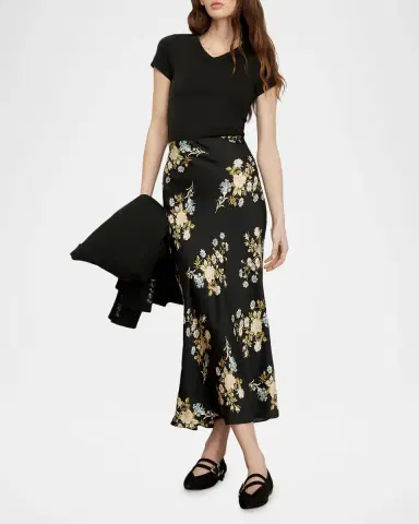 Veronica Beard Clover Midi Skirt | Thumbnail 2 Veronica Beard Clover Midi Skirt | Thumbnail 2