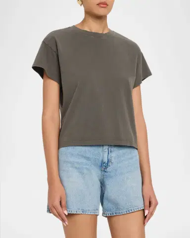 rag & bone Boxy Washed Cotton Tee | Thumbnail 4 rag & bone Boxy Washed Cotton Tee | Thumbnail 4
