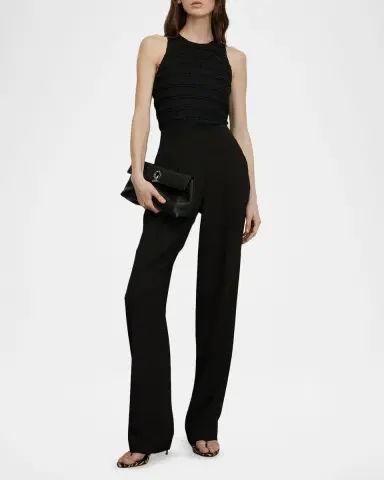 Veronica Beard Kenneth Straight-Leg Pants | Thumbnail 2 Veronica Beard Kenneth Straight-Leg Pants | Thumbnail 2
