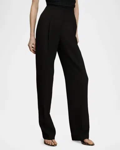 Veronica Beard Kenneth Straight-Leg Pants | Thumbnail 4 Veronica Beard Kenneth Straight-Leg Pants | Thumbnail 4