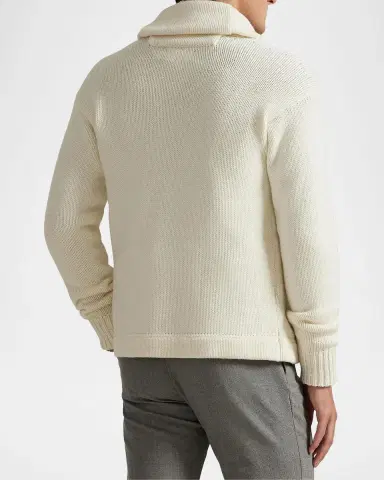 Polo Ralph Lauren Men's New York Yankees Wool-Blend Shawl Cardigan | Thumbnail 3 Polo Ralph Lauren Men's New York Yankees Wool-Blend Shawl Cardigan | Thumbnail 3