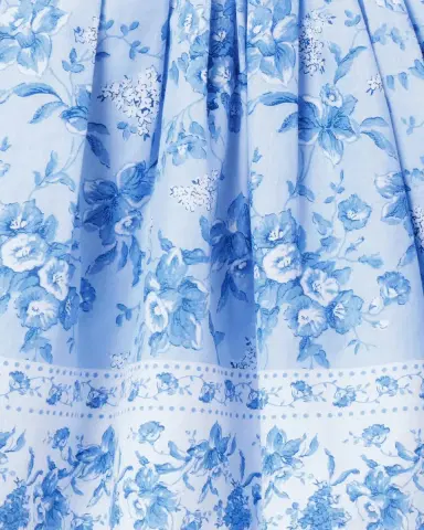 Janie and Jack Baby Girl's 2-Piece Floral Ruffle-Trim Dress & Bloomers Set | Thumbnail 3 Janie and Jack Baby Girl's 2-Piece Floral Ruffle-Trim Dress & Bloomers Set | Thumbnail 3