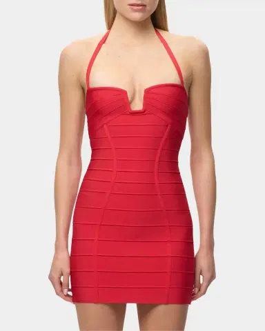 Hervé Léger The Holly Bandage Mini Dress | Thumbnail 4 Hervé Léger The Holly Bandage Mini Dress | Thumbnail 4