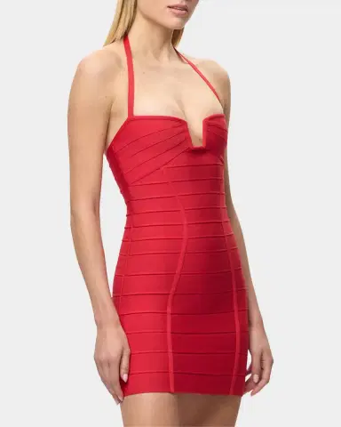 Hervé Léger The Holly Bandage Mini Dress | Thumbnail 5 Hervé Léger The Holly Bandage Mini Dress | Thumbnail 5