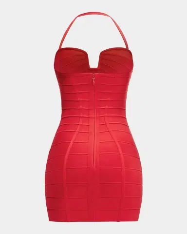 Hervé Léger The Holly Bandage Mini Dress | Thumbnail 6 Hervé Léger The Holly Bandage Mini Dress | Thumbnail 6