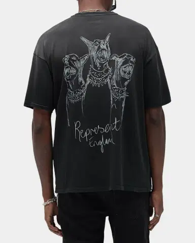 Represent Men's Legacy Hand-Drawn Thoroughbred Dogs T-Shirt | Thumbnail 2 Represent Men's Legacy Hand-Drawn Thoroughbred Dogs T-Shirt | Thumbnail 2