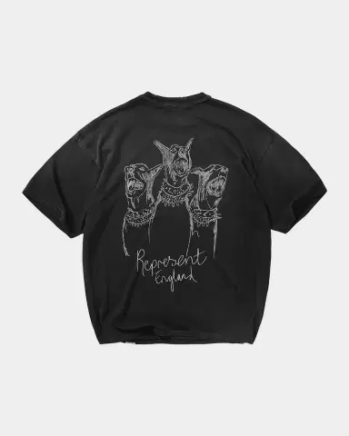 Represent Men's Legacy Hand-Drawn Thoroughbred Dogs T-Shirt | Thumbnail 7 Represent Men's Legacy Hand-Drawn Thoroughbred Dogs T-Shirt | Thumbnail 7
