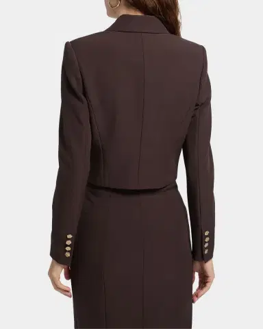 Generation Love Oliver Stretch Crepe Cropped Blazer | Thumbnail 3 Generation Love Oliver Stretch Crepe Cropped Blazer | Thumbnail 3