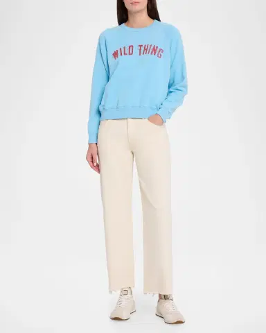 MOTHER The Concert Cotton Crewneck Sweatshirt | Thumbnail 2 MOTHER The Concert Cotton Crewneck Sweatshirt | Thumbnail 2
