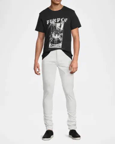 PURPLE Men's Core P001 Classic Stretch Skinny Jeans | Thumbnail 2 PURPLE Men's Core P001 Classic Stretch Skinny Jeans | Thumbnail 2