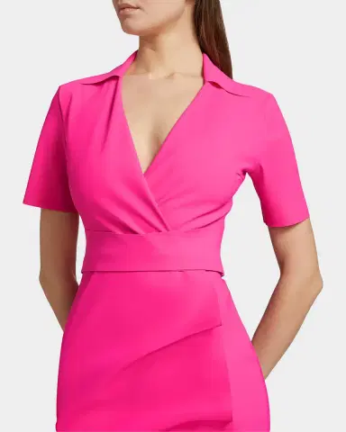 Chiara Boni La Petite Robe Ittig Ruffle Bodycon Midi Dress | Thumbnail 5 Chiara Boni La Petite Robe Ittig Ruffle Bodycon Midi Dress | Thumbnail 5