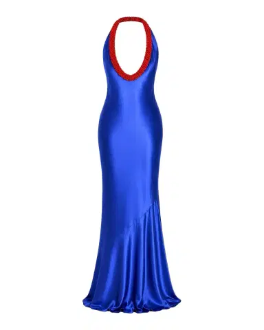 Retrofete Aireliene Embroidered Maxi Dress | Thumbnail 1 Retrofete Aireliene Embroidered Maxi Dress | Thumbnail 1