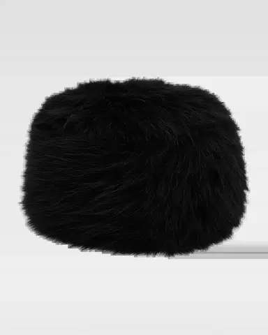 Ganni Faux-Fur Cotton Beanie | Thumbnail 2 Ganni Faux-Fur Cotton Beanie | Thumbnail 2